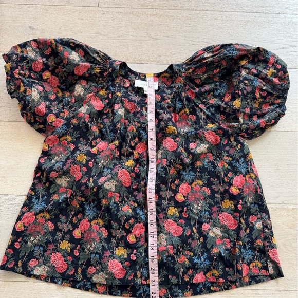 NWOT THE GREAT. The Carriage Top black enchanted floral size 1 - Picture 10 of 11